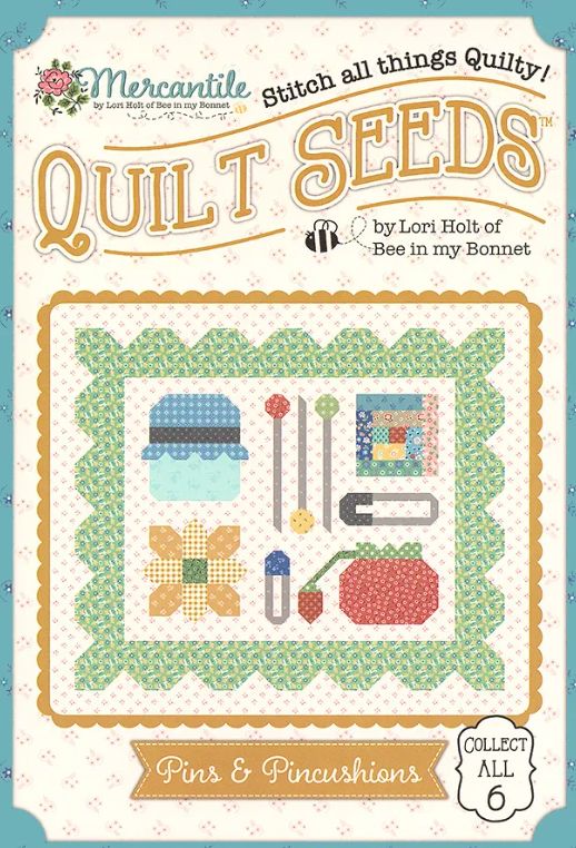 Quilt Seeds Pins & Pincushions