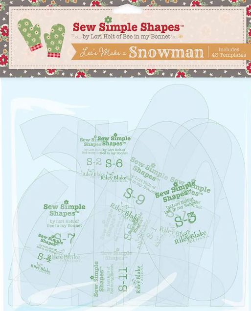 Sew Simple Shape - Let's Make A Snowman