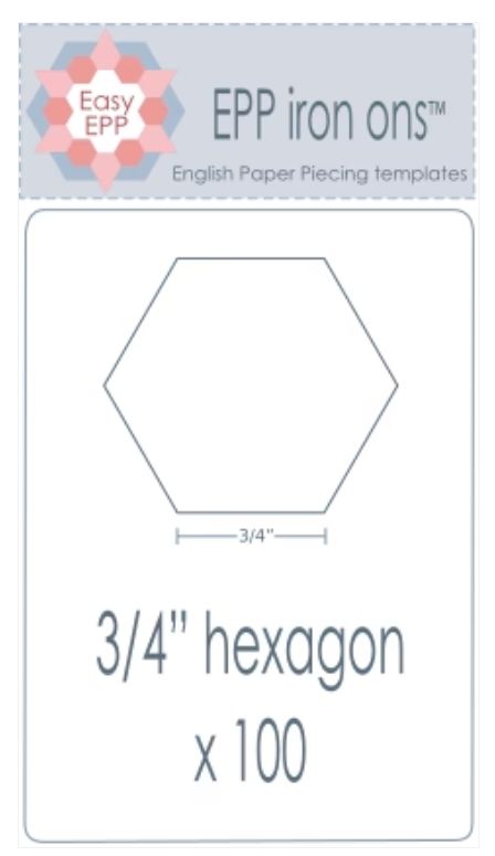EPP03 3/4 EPP03 3/4" hexies x 100