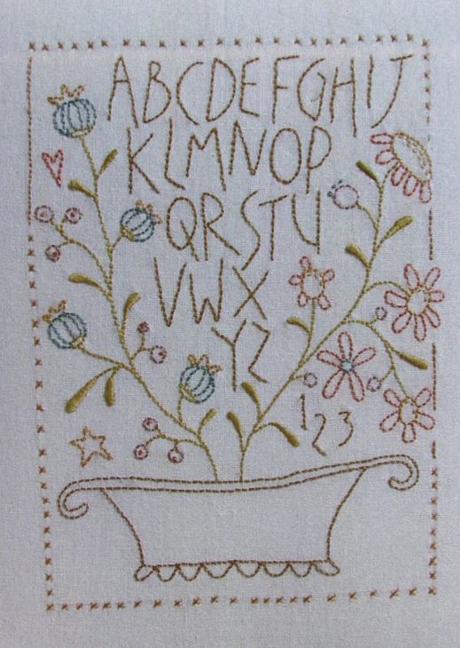 S022 Flower Basket Sampler
