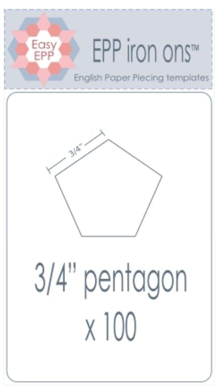 EPP06 3/4 EPP06 3/4" pentagon x 100