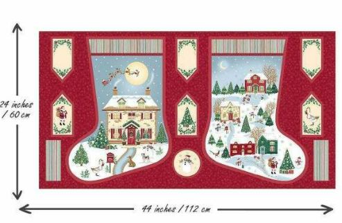 Makower Country Christmas Stocking Multi