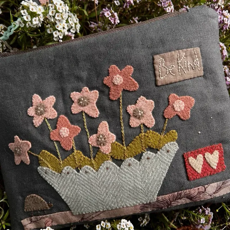 Hatched and Patched Be Kind Pouch by Anni Downs