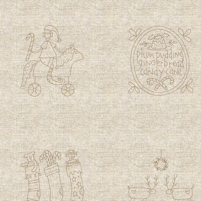 Devonstone DV3301 STITCHERY PANEL MAKE READY FOR CHRISTMAS Devonstone DV3301 STITCHERY PANEL MAKE READY FOR CHRISTMAS