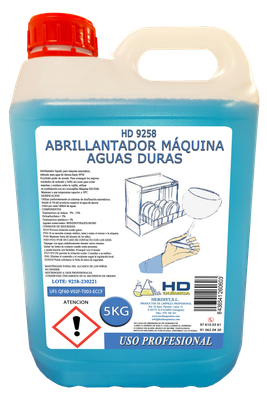 ABRILLANTADOR MÁQUINA AGUAS DURAS