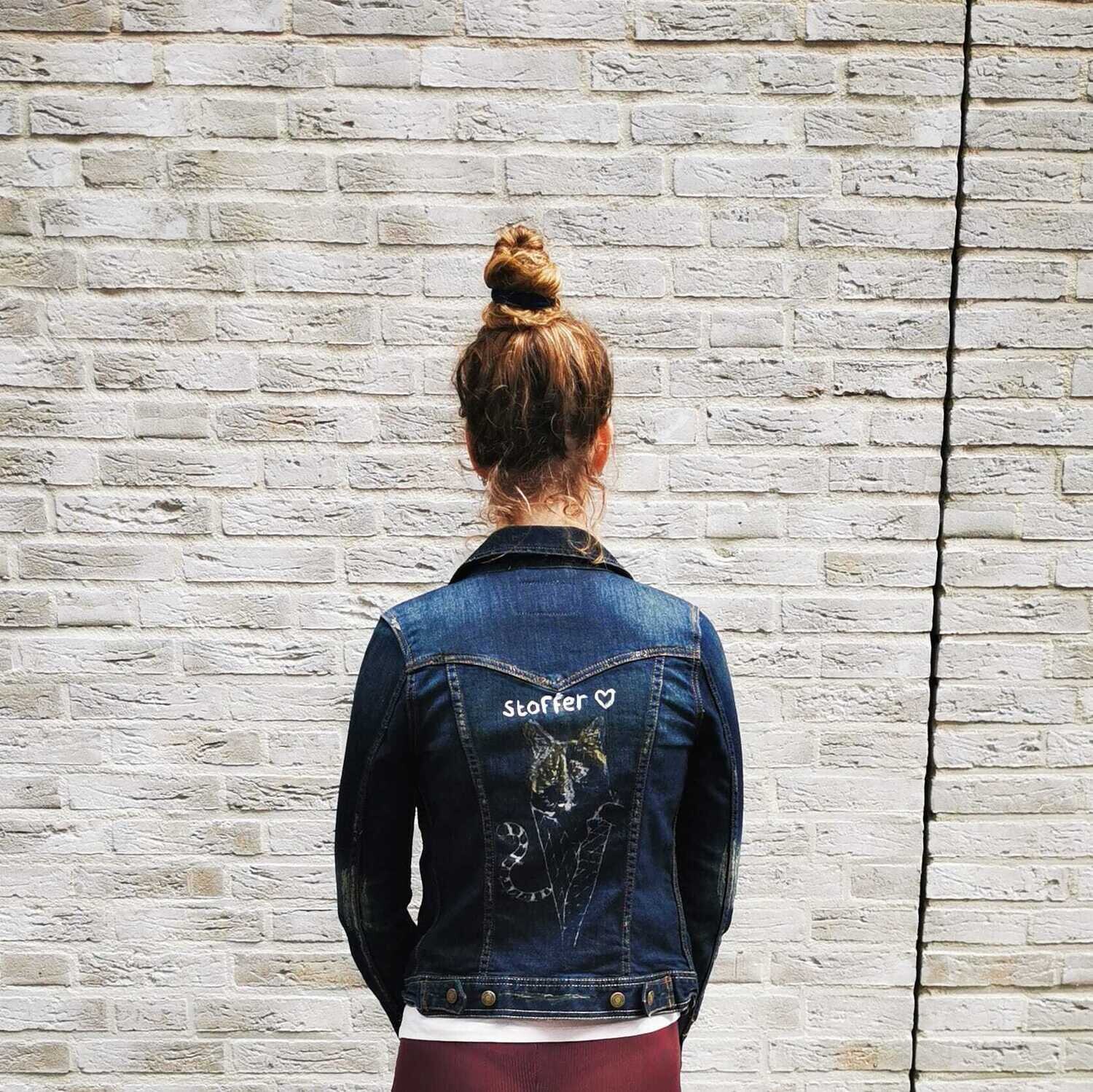 Ice cream Stof Jeans jacket