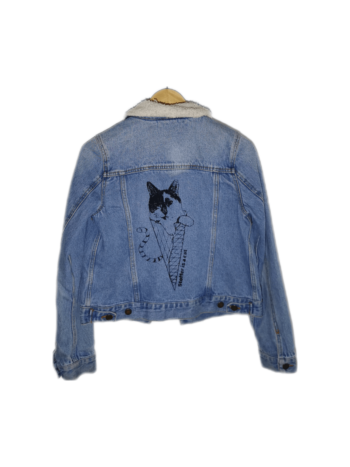 denim jacket xs