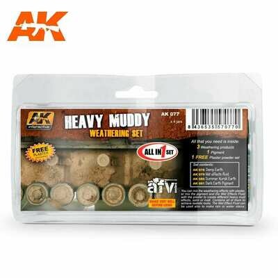 AK Heavy Muddy Weathering Set