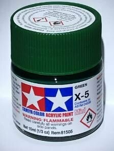 Tamiya 81505 Mini Acrylic X-5 Green