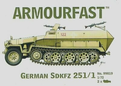 Armourfast 99019 1/72 German SDKFZ 251/1