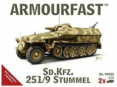 Armourfast 99032 1/72 Sd.Kfz. 251/9 Stummel