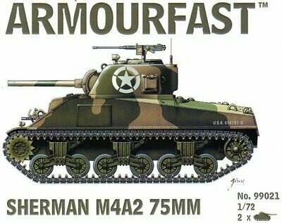Armourfast 99021 1/72 Sherman M4A2 75mm