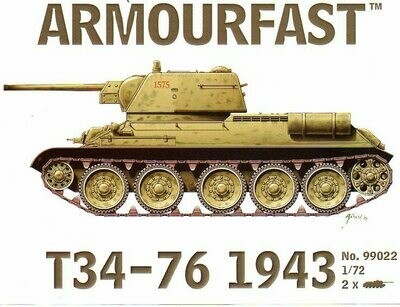 Armourfast 99022 1/72 T34-76 1943