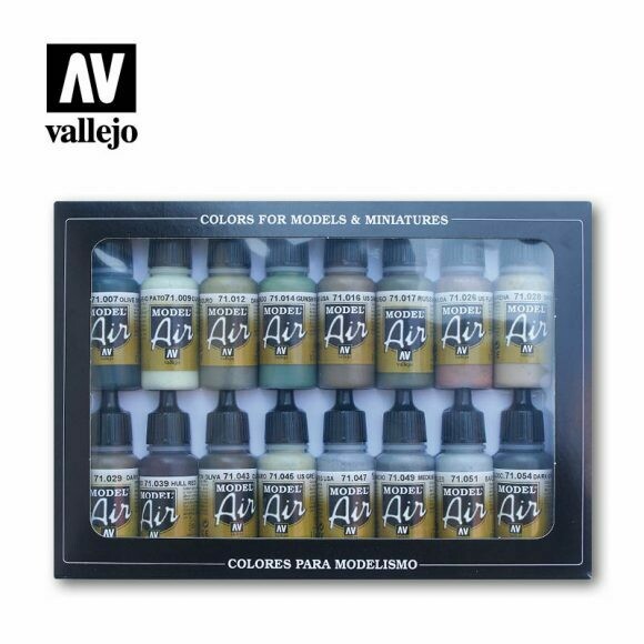 AV Vallejo Model Air Allied WWII set