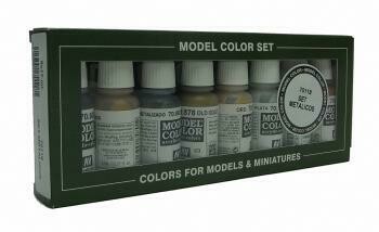 AV Vallejo Metallic Colours Set