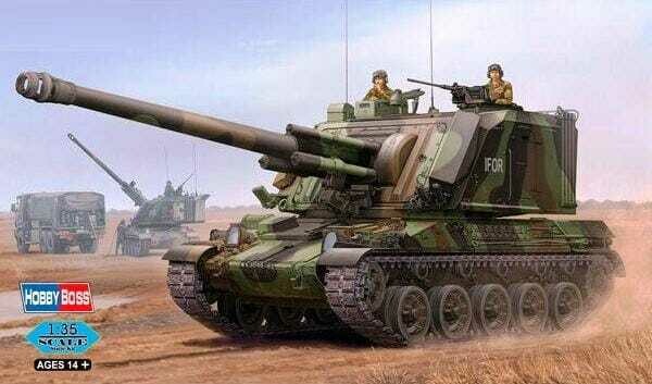 Hobbyboss 1/35 French GCT 155mm AU-F1 SPH