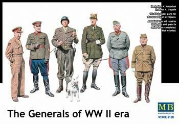 Master Box 1/35 Generals of WWII era
