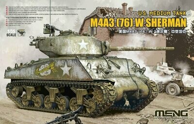 Meng 1/35 U.S. M4A3 (76) W Sherman