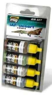 MIG Air Set IAF Desert Colors