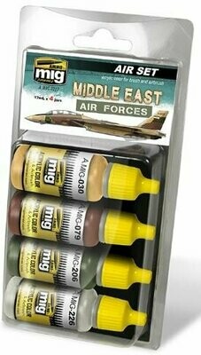 MIG Air Set Middle East Air Forces