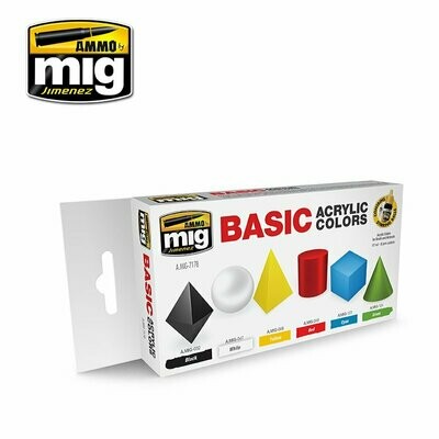 MIG Basic Colour Set