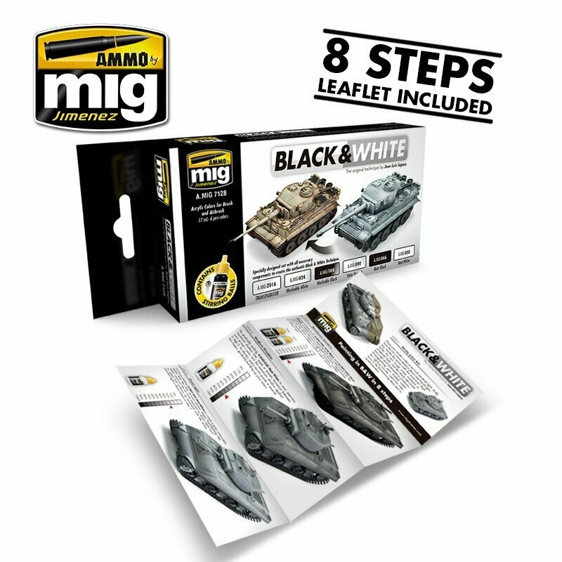 MIG Black and White Technique Set
