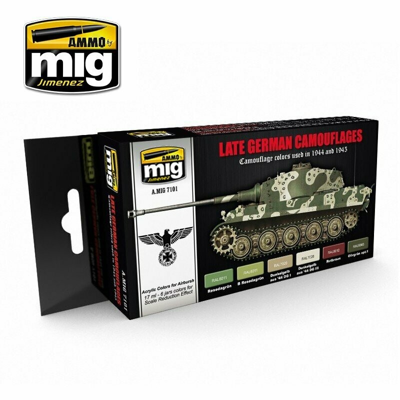 MIG Late War German Colours