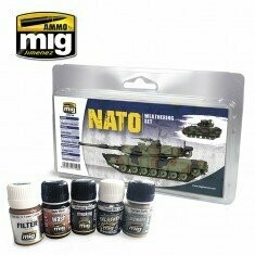 A.MIG-7446 NATO Weathering Set