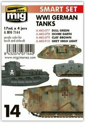MIG Smart Set 14 - WWI German Tanks