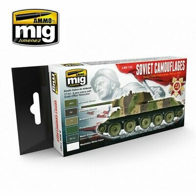 MIG Soviet Camouflages 1939-45 Set