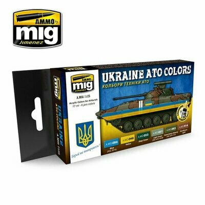 MIG Ukraine ATO Colours