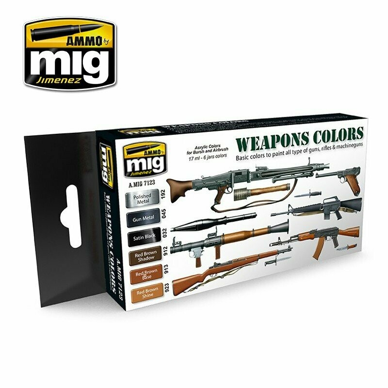 MIG Weapons Colours