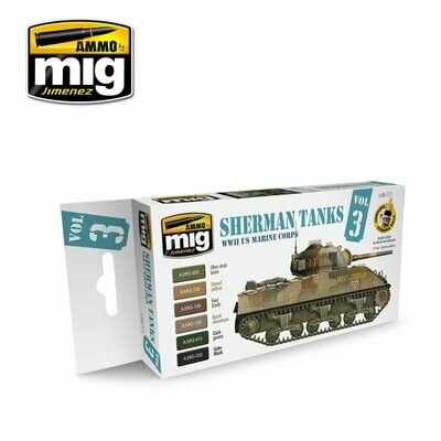 MIG Sherman Tanks Vol.3 (WWII US Marine Corps)