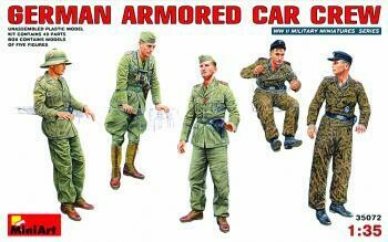 Miniart 1/35 German Armoured Car Crew