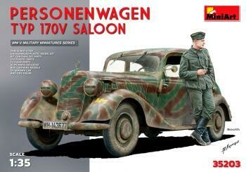 Miniart 1/35 Personenwagen Type 170V Saloon