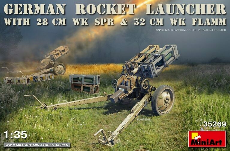 Miniart 1/35 German Rocket Launcher