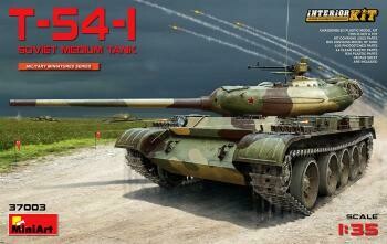 Miniart 1/35 T54-1 Soviet Tank with interior