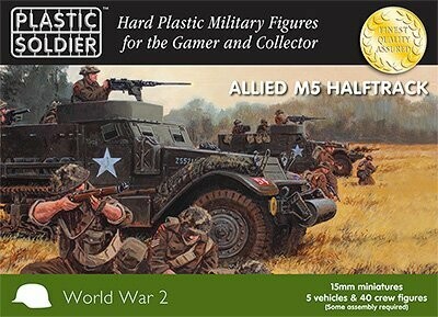 Plastic Soldier 1/100 Allied M5 Halftrack