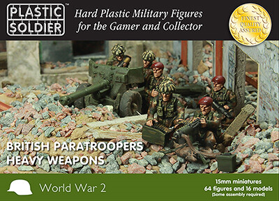 Plastic Soldier 1/100 British Paratroopers Heavy Weapons