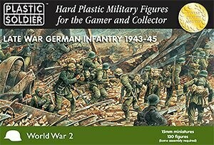Plastic Soldier 1/100 Late War German Infantry 1943-45