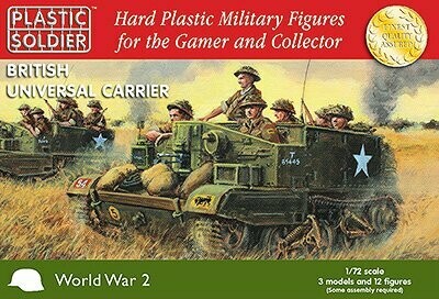 Plastic Soldier 1/72 British Universal Carrier