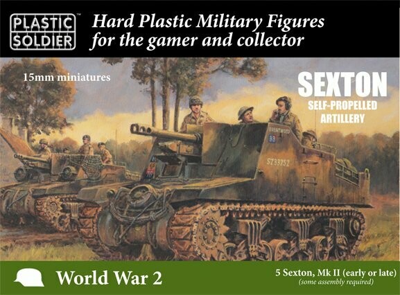 Plastic Soldier 1/100 Sexton Self Propelled Artillery