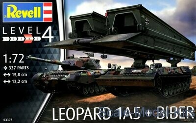 Revell 1/72 Leopard 1A5 + Bieber