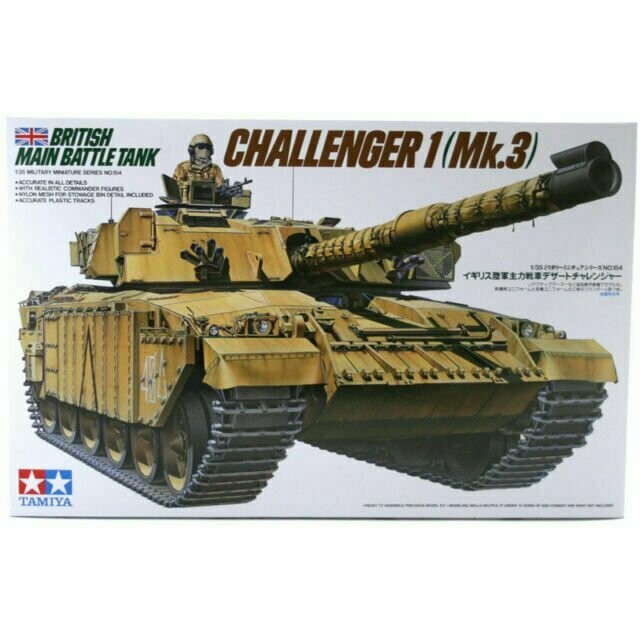 Tamiya 35154 1/35 British Challenger 1 Mk.3