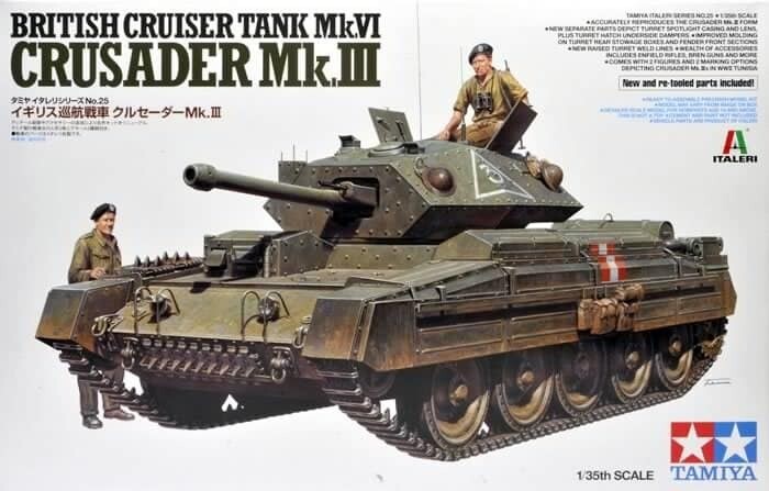 Tamiya 37025 1/35 Crusader Mk.III