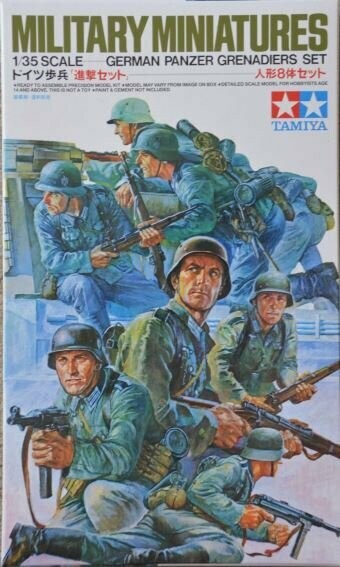 Tamiya 35061 1/35 German Panzer Grenadiers Set