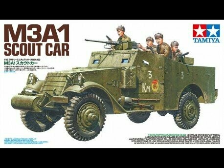 Tamiya 35363 1/35 M3A1 Scout Car