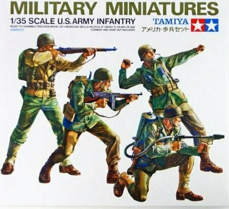 Tamiya 35013 1/35 U.S. Army Infantry