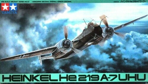 Tamiya 61057 1/48 Heinkel HE219 A-7 UHU