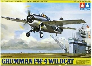Tamiya 61034 1/48 Grumman F4F-4 Wildcat